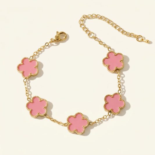 Pink Bloom Armband