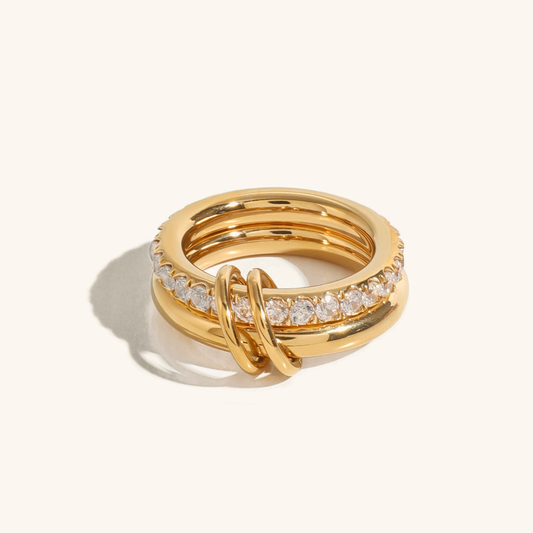 Crystal Stack Ring