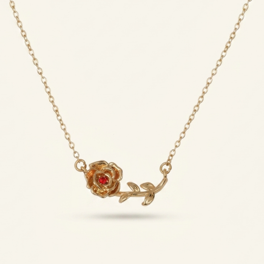 Birth Flower Necklace