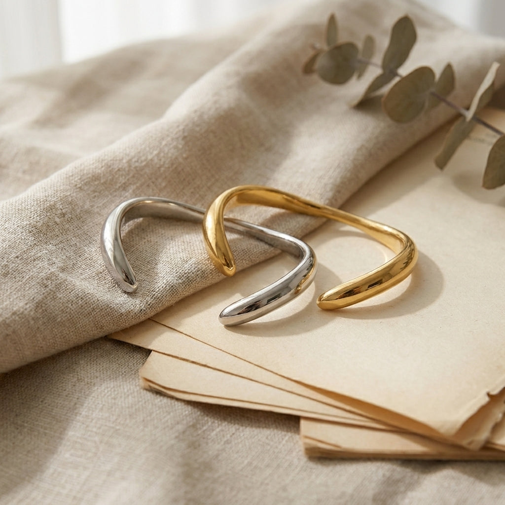 Wave Cuff Bracelet