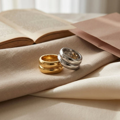 Velora Double Dome Ring