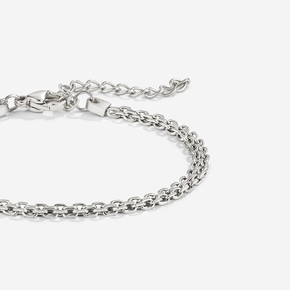 Zilveren Kettingarmband