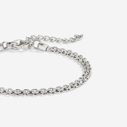Zilveren Kettingarmband
