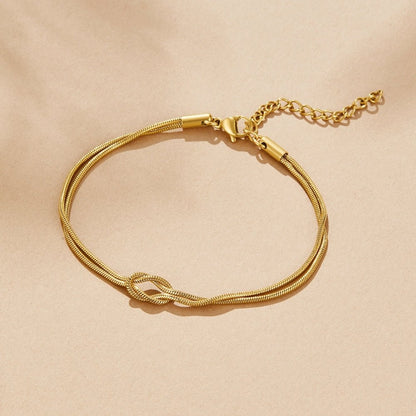 Knotted Chain Bracelet