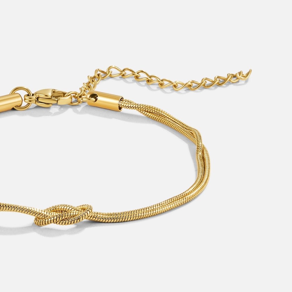 Knotted Chain Bracelet