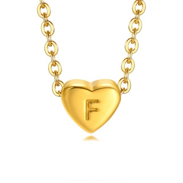Heart Initial Bracelet