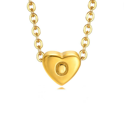 Heart Initial Bracelet
