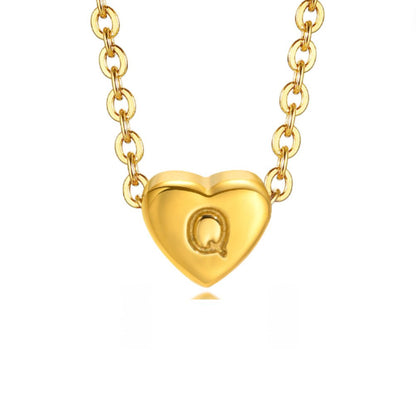 Heart Initial Bracelet