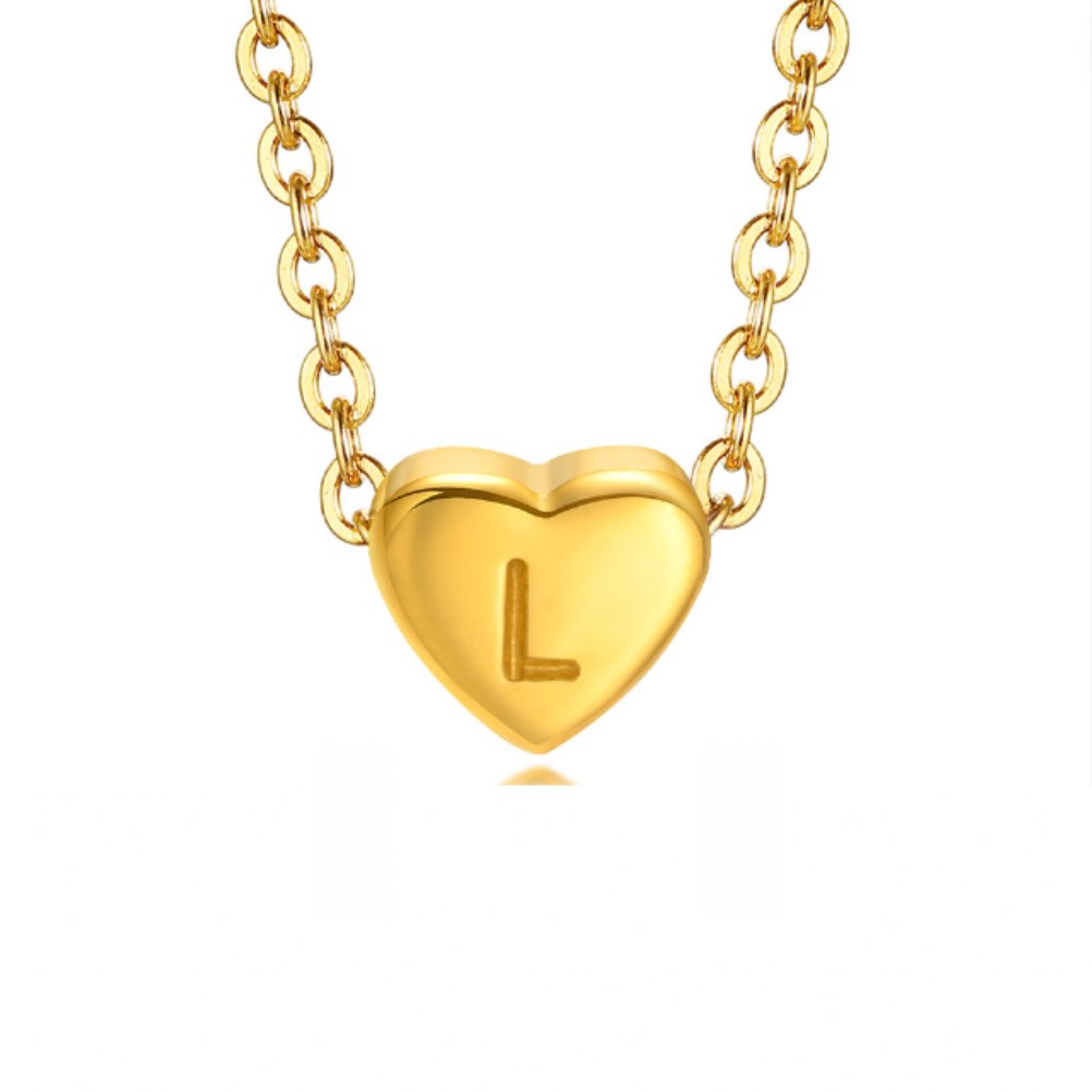 Heart Initial Bracelet