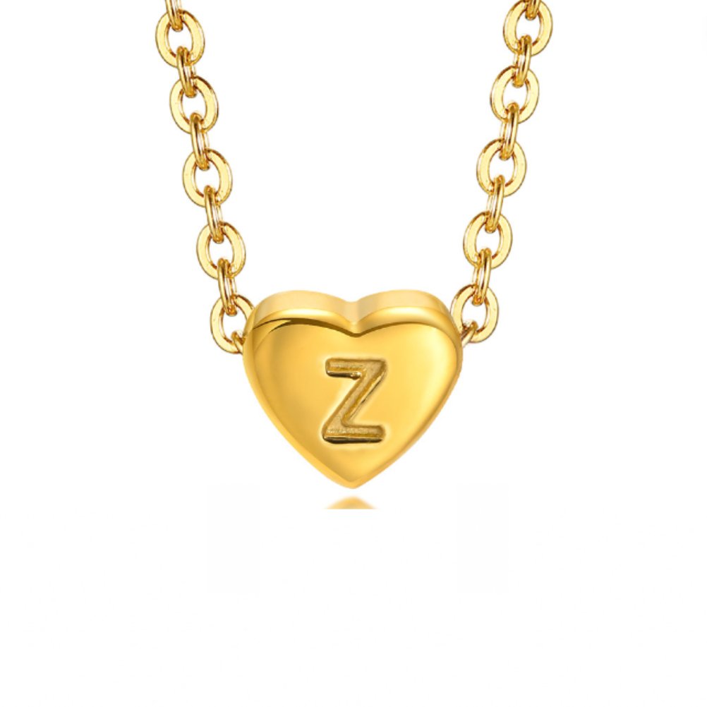 Heart Initial Bracelet