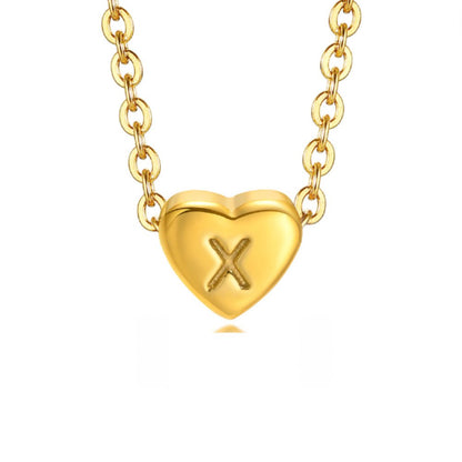 Heart Initial Bracelet