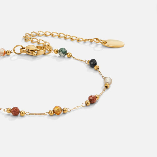 Lulu Perlenarmband mit Steinen