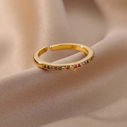 Krystal Line Ring