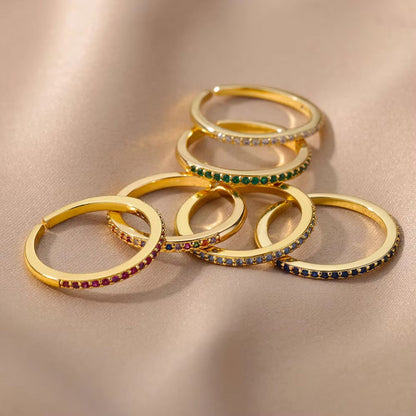 Krystal Line Ring