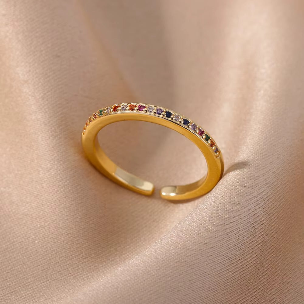 Krystal Line Ring