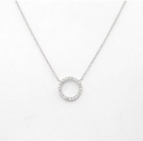 Crystal Circle Necklace