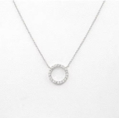 Crystal Circle Necklace