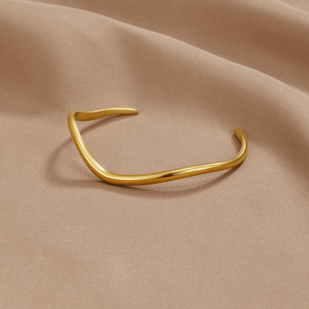 Wave Cuff Bracelet